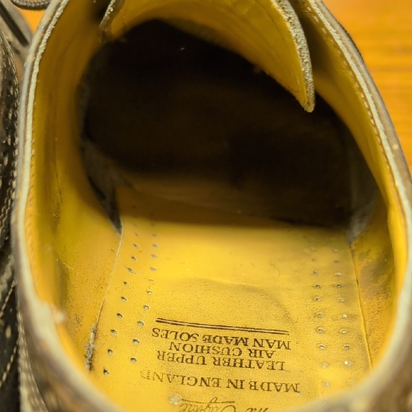 Dr Martens 3989 Leather Brogue Derbys - Picture 8 of 11